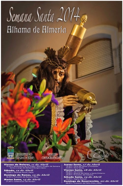 Semana Santa en Alhama de Almería 2014 Alhama de Almería